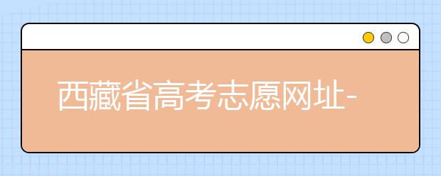西藏省高考志愿網(wǎng)址-高考志愿填報(bào)技巧?注意這兩點(diǎn)！