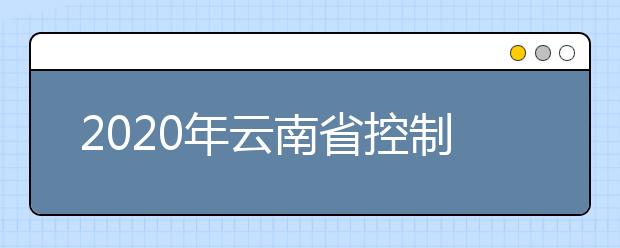 2020年云南省控制分?jǐn)?shù)線:一本文史555分，理工535分