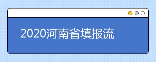 2020河南省填報流程是什么？河南省高考志愿怎么填？