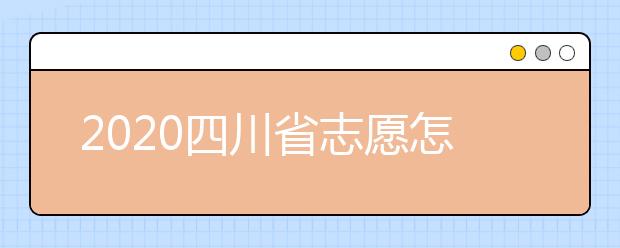 2020廣東省志愿怎么填？廣東省高考志愿能填幾個？