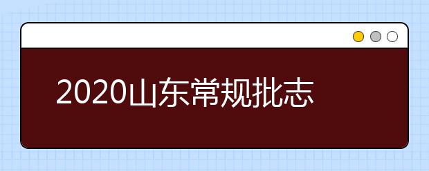 2020山東常規(guī)批志愿填報是什么模式？常規(guī)批志愿填報錄取規(guī)則是什么？